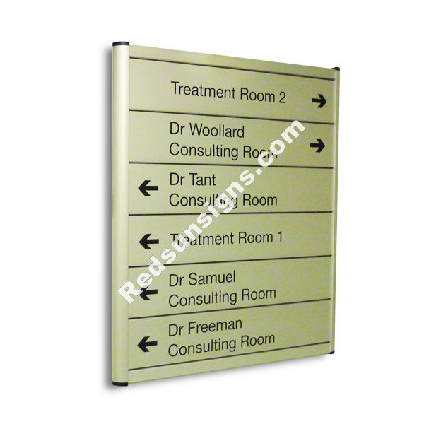 Aluminum Direction Sign System