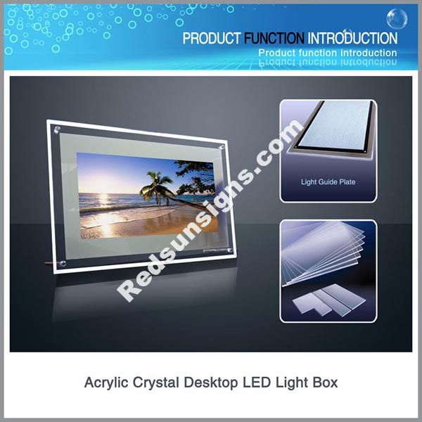 Acrylic Crystal Light Box