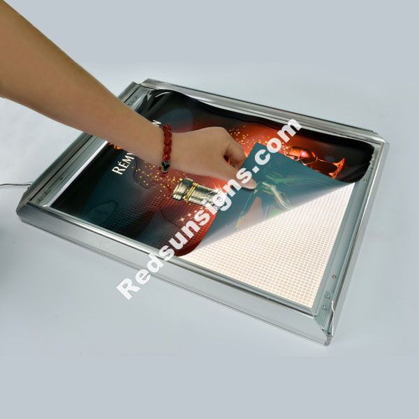 24mm Snap LED Light Box with plastic corners